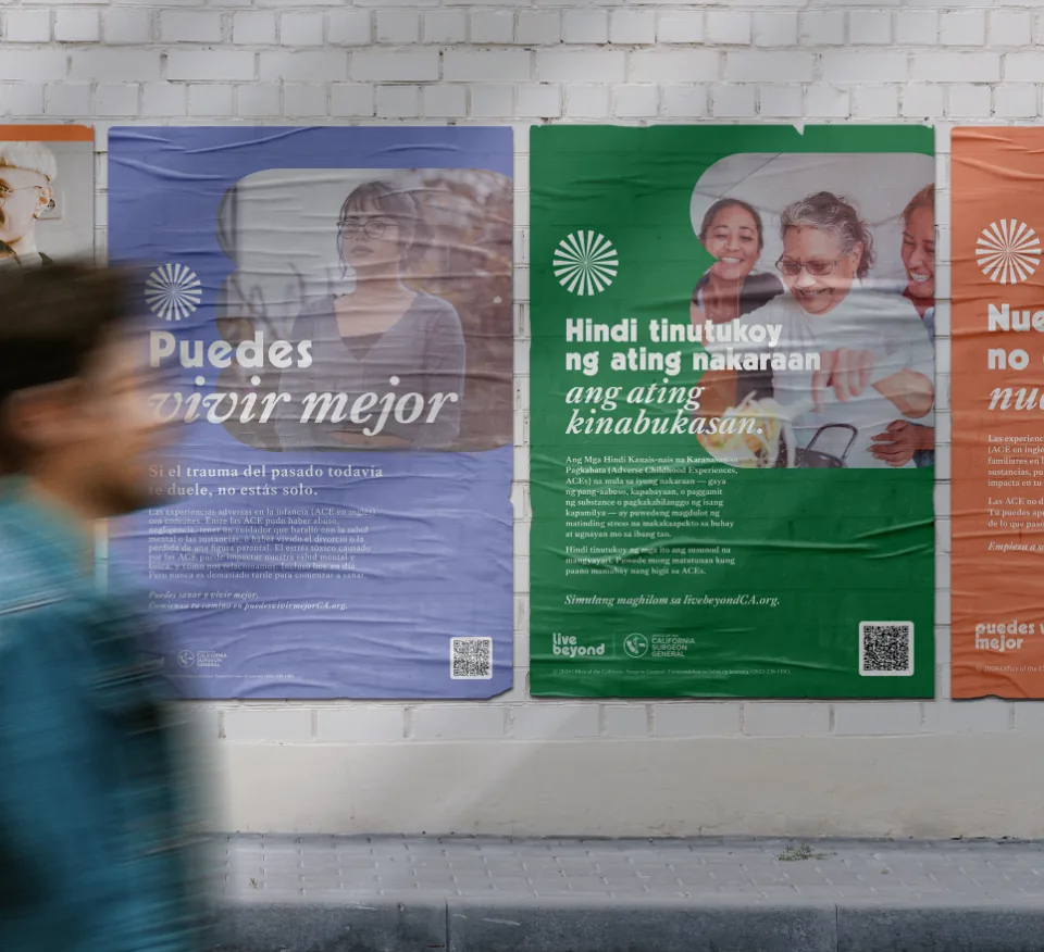 Live Beyond Spanish Tagalog Street Posters